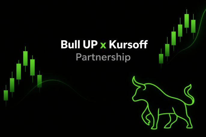 Bull UP partners with Kursoff - now featured on a Ukrainian exchanger monitoring platform
