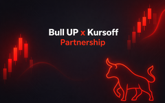 Bull UP partners with Kursoff - now featured on a Ukrainian exchanger monitoring platform