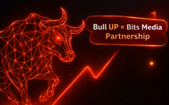 Bull UP × Bits.Media: now listed on the exchanger monitoring section